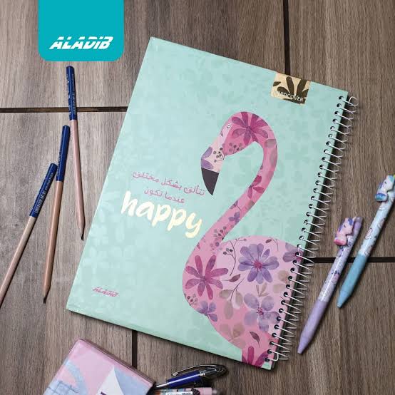 كشكول سلك الاديب هارد كفر ١٦٠ ورقة طويل