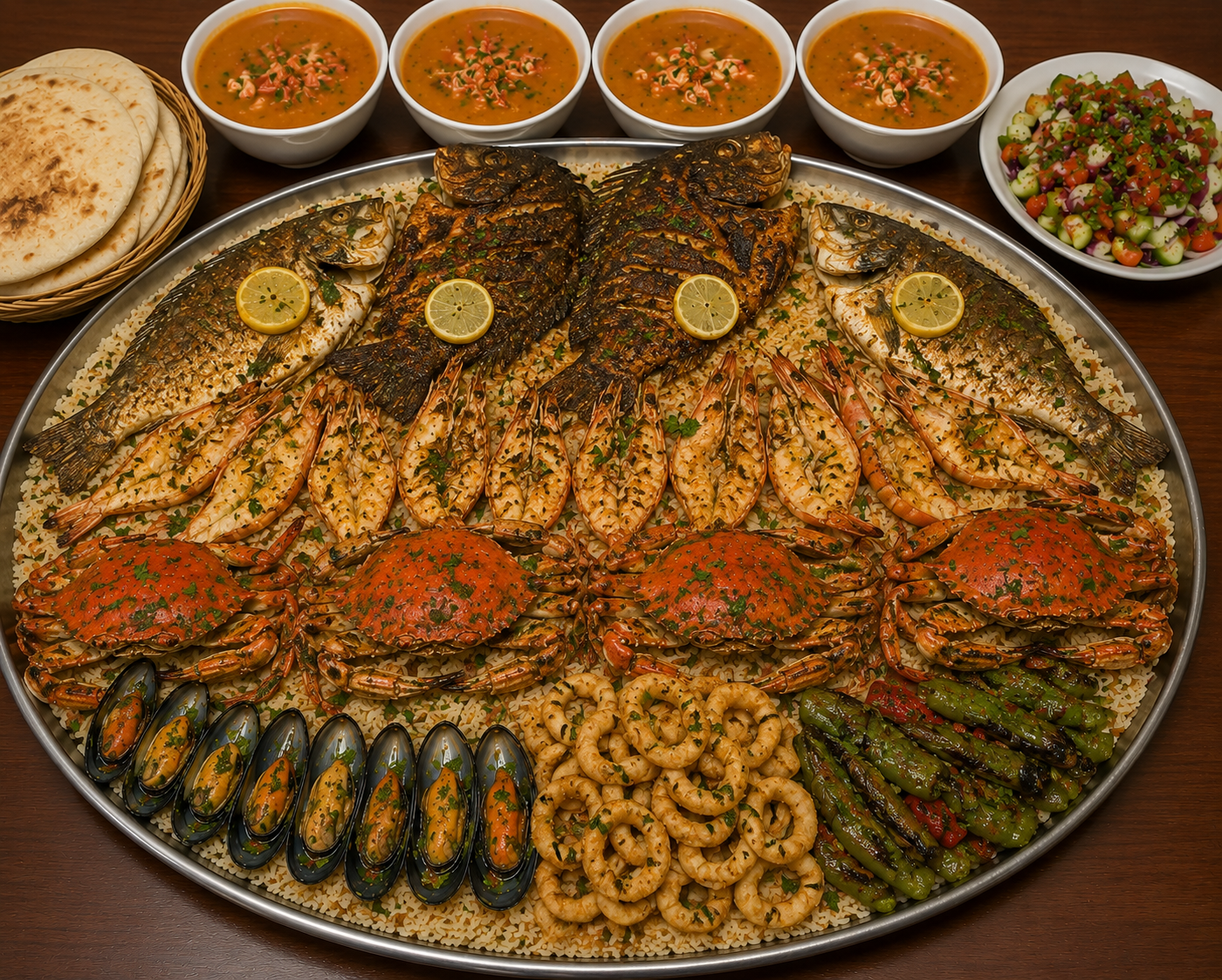صينية مستر سلطع