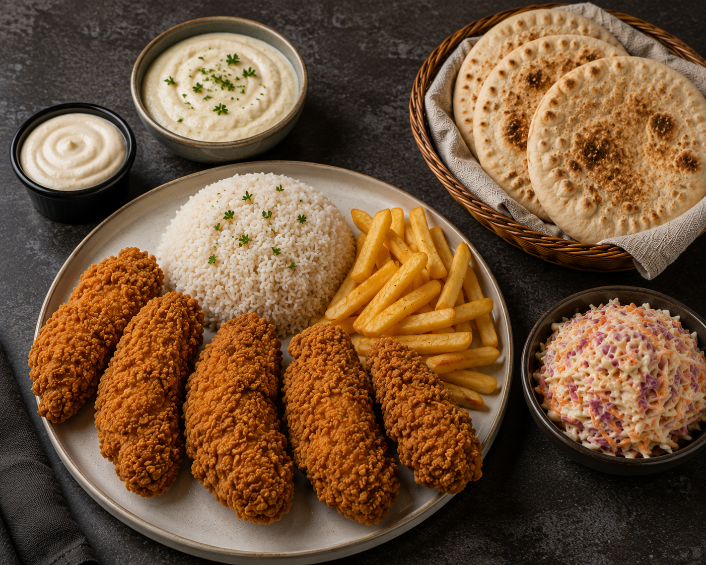 وجبه كرسبي (6 قطع )