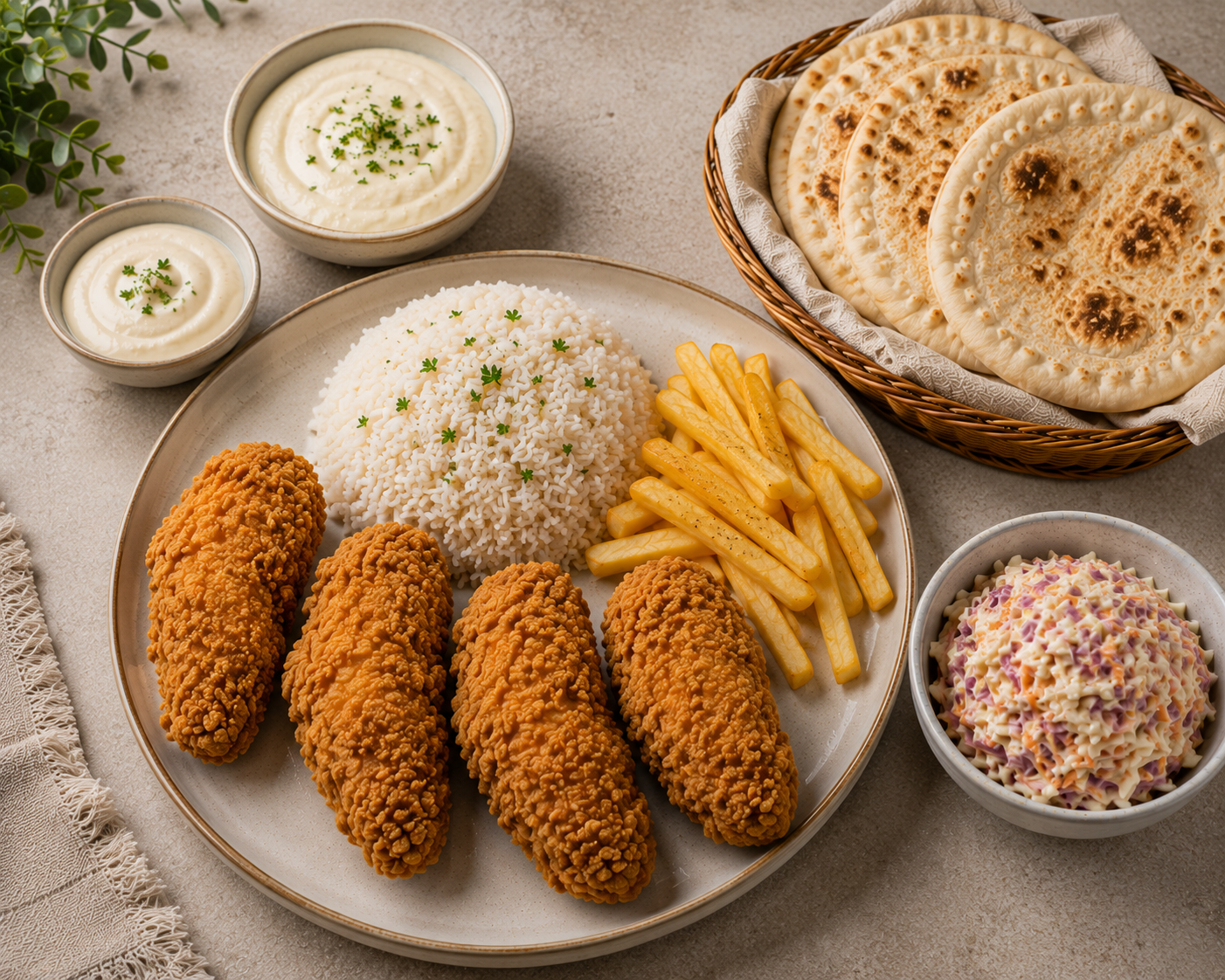 وجبه كرسبي (4 قطع )