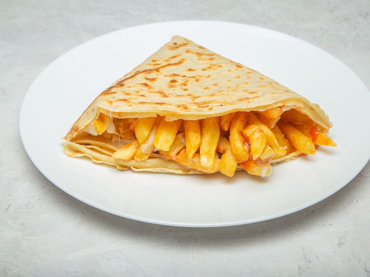 كريب بطاطس موتزاريلا