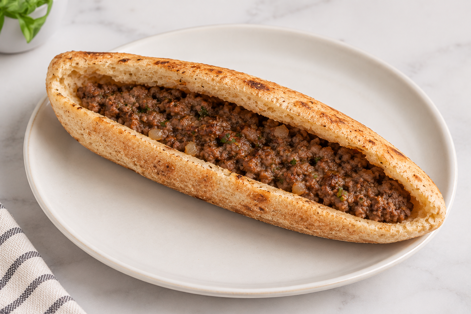 حواوشي (عيش اسمر)
